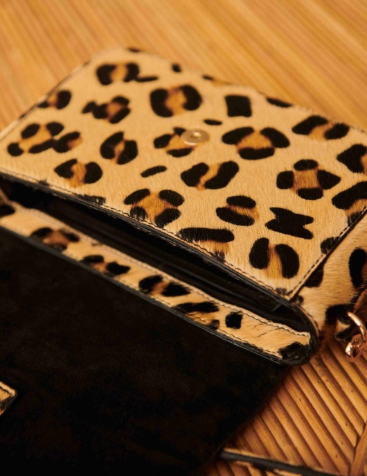 Petite Mendigote Sac Servan Leopard | Femme Sacs à Main