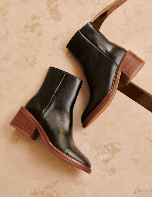 Petite Mendigote Bottines Clémence Noir | Femme Bottines