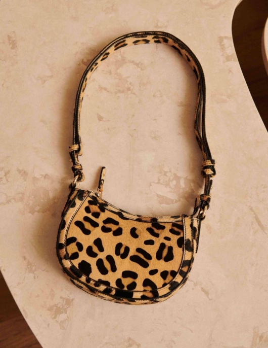 Petite Mendigote Sac Mini Saula Leopard | Femme Sacs à Main