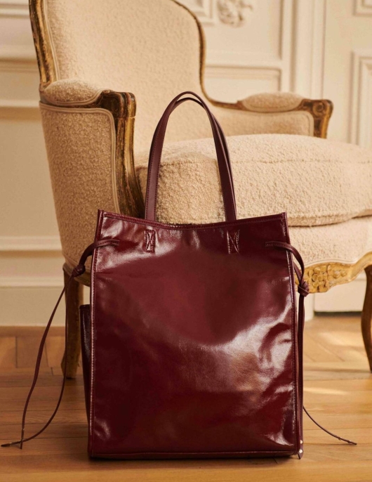 Petite Mendigote Sac Suzy Bordeaux | Femme Cabas