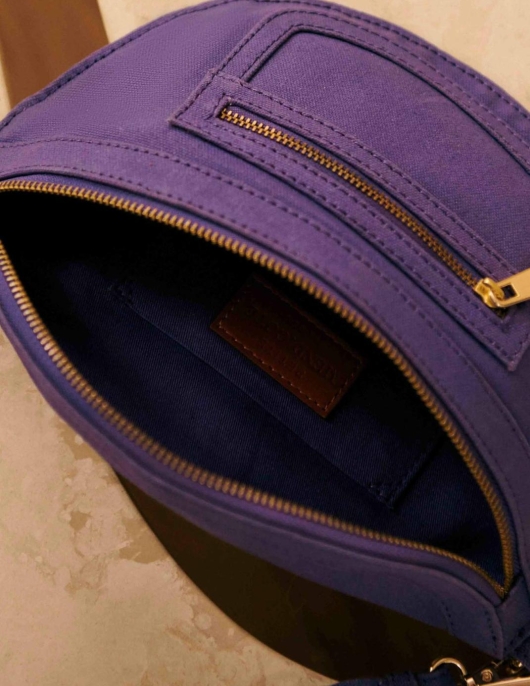 Petite Mendigote Banane Sana Violet | Femme Sacs à Main